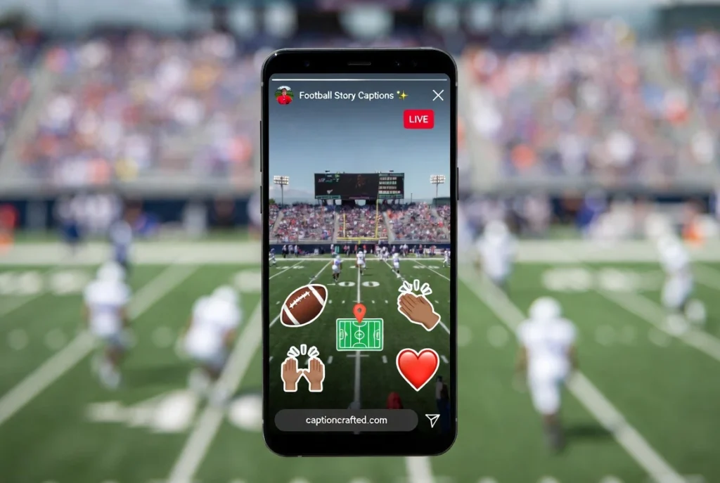 Football Story Captions