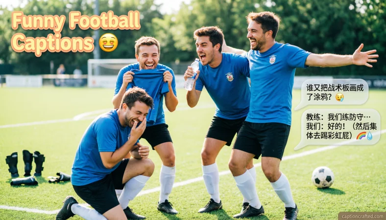 Funny Football Captions for Instagram