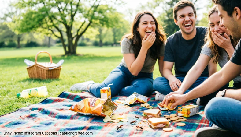 Funny Picnic Instagram Captions