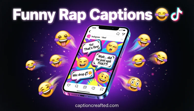 Funny Rap Lyrics for Instagram Captions
