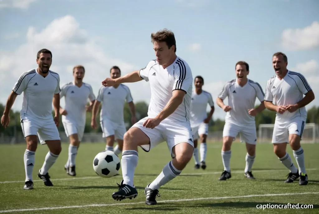 Funny Short Football Captions for Instagram