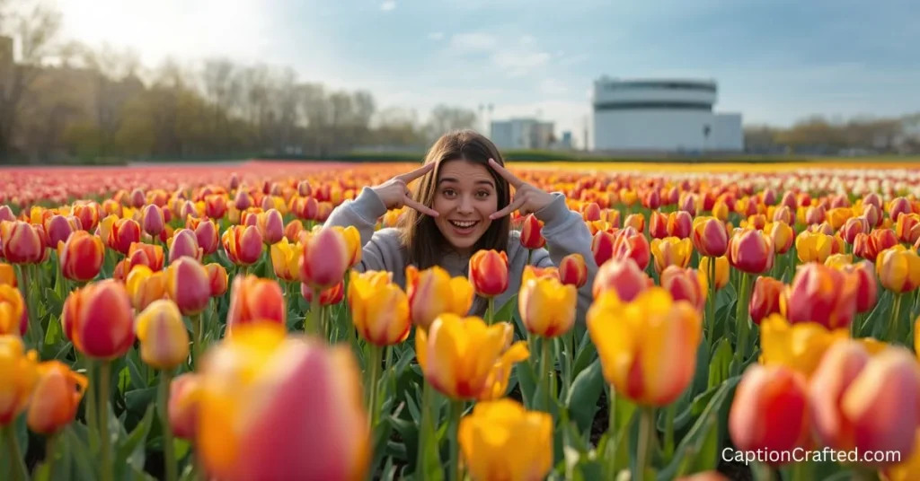 Funny Tulip Instagram Captions