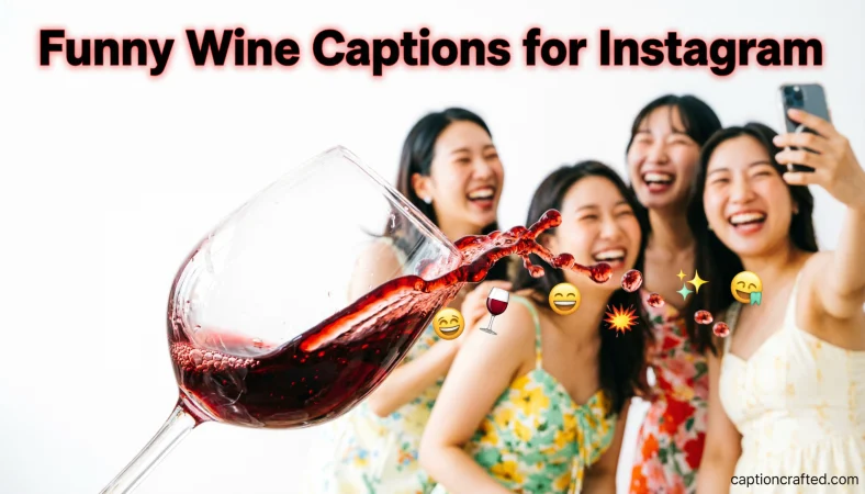 Funny Wine Captions for Instagram