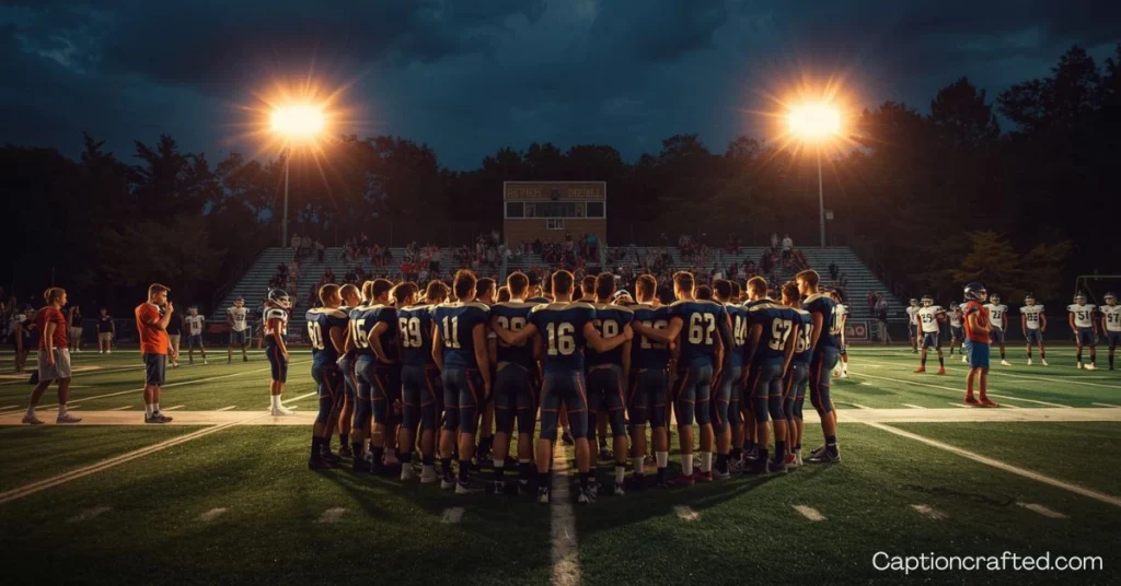 High School Football Captions for Instagram