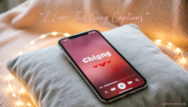 I Love This Song Captions for Instagram