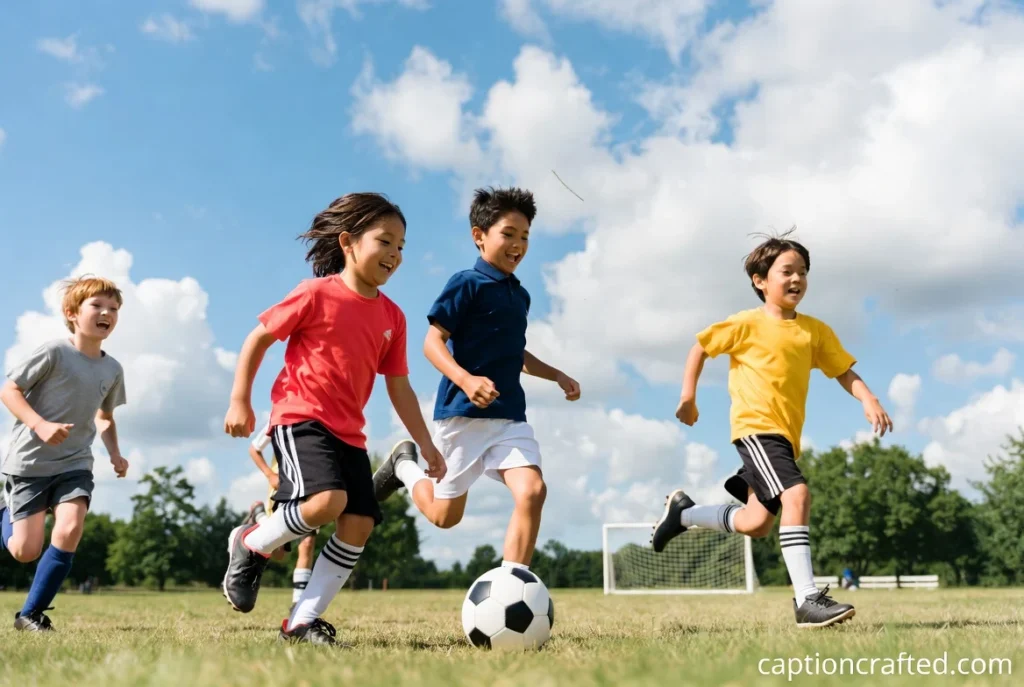 Kids Soccer Captions for Instagram