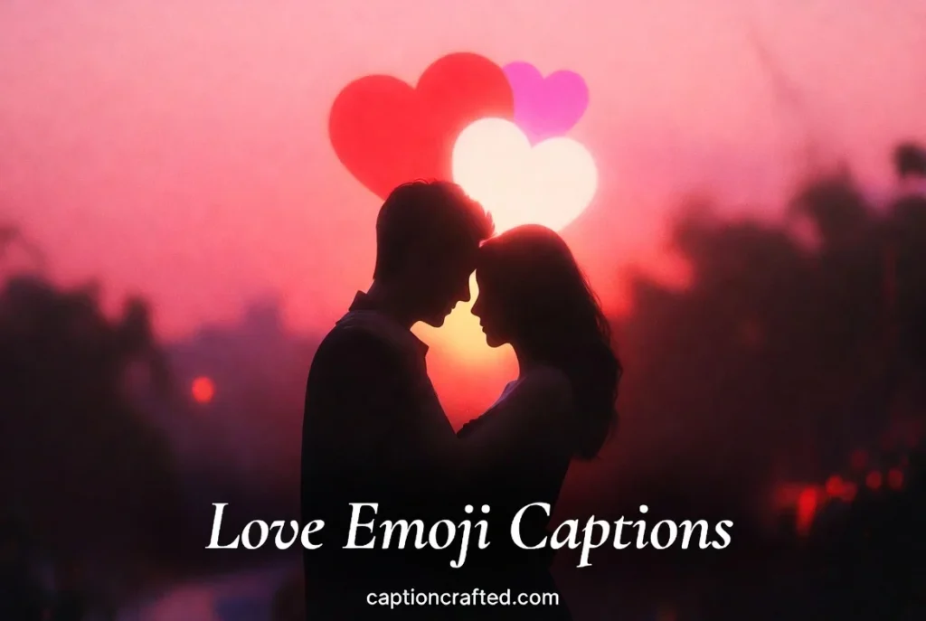 Love Emoji Captions for Instagram