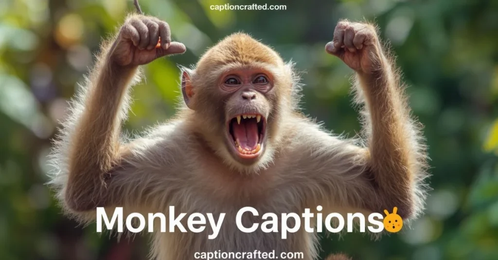 Monkey Captions for Funny Posts