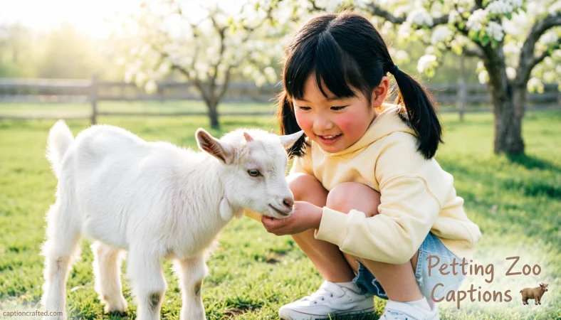 Petting Zoo Captions