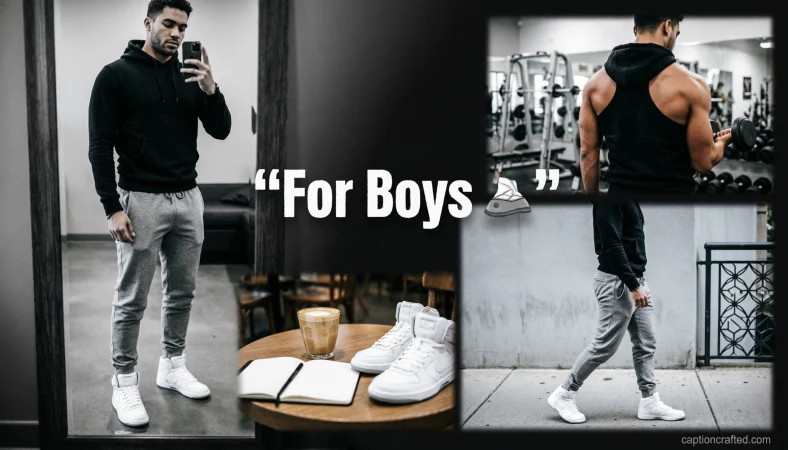 Photo Dump Captions for Instagram for Boy