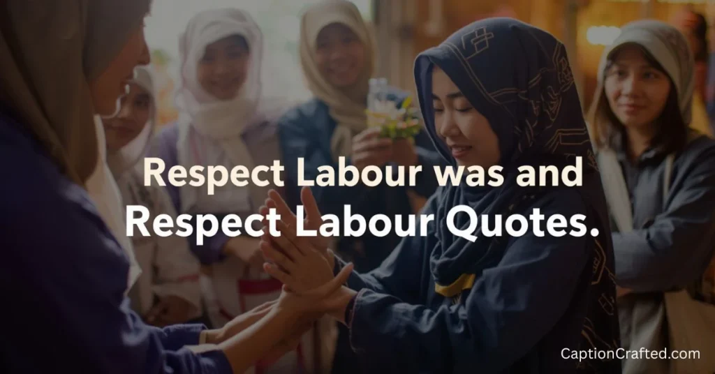 Respect Labour Quotes