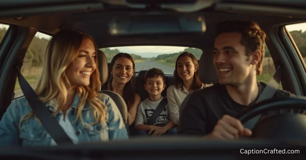 Road Trip Family Captions