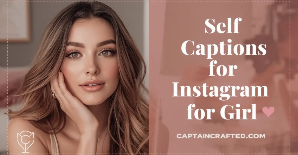 Self Captions for Instagram for Girl