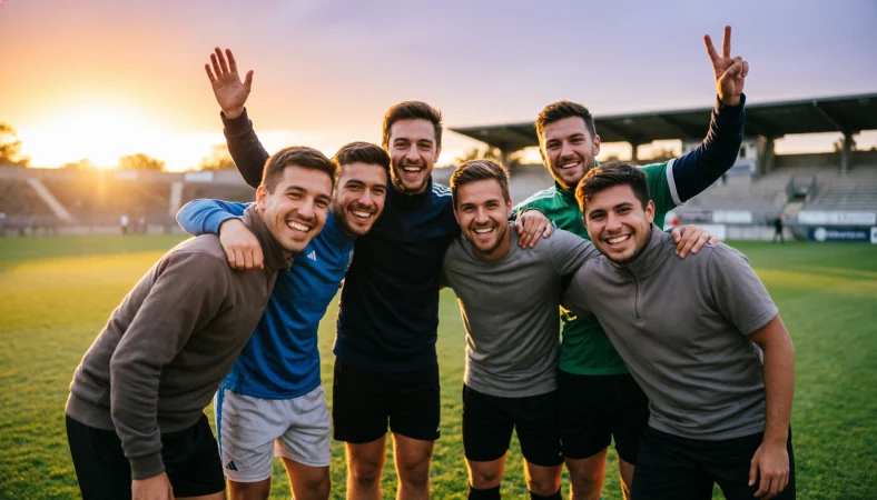 Short Football Captions for Instagram with Friends
