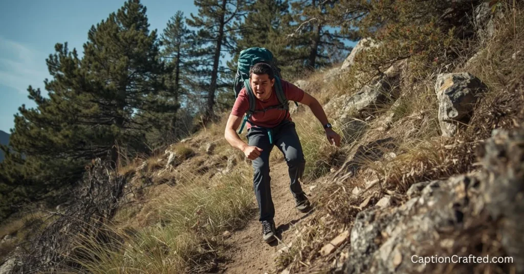 Short Funny Hiking Captions