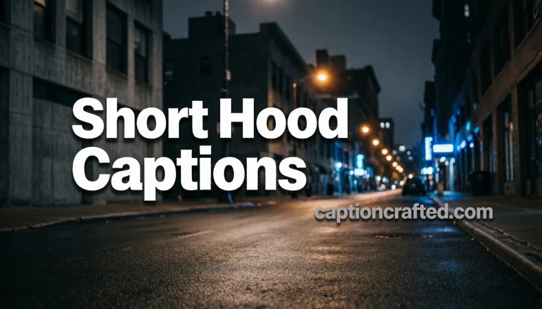 Short Hood Captions for Instagram