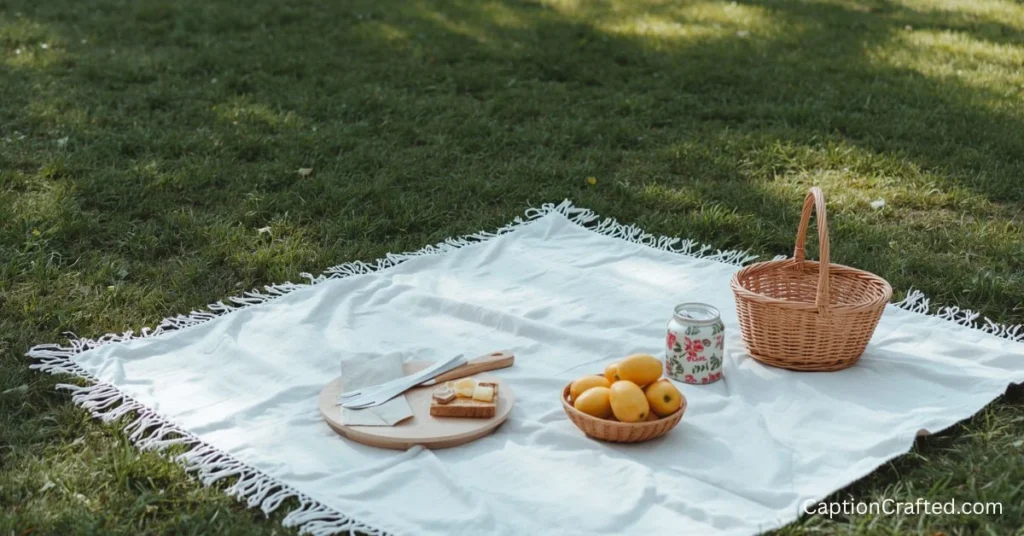 Short Picnic Captions