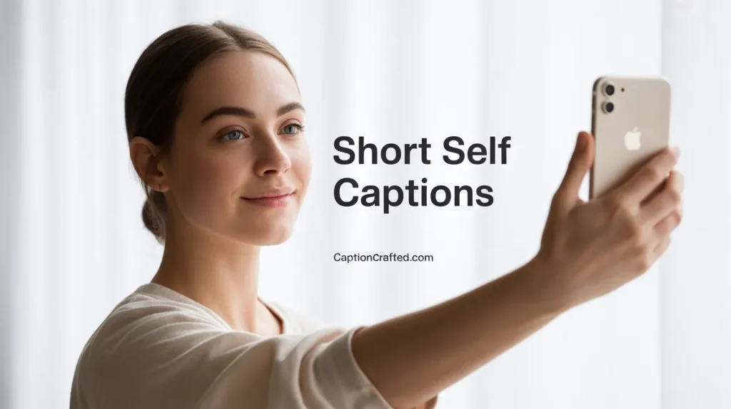 Short Self Captions for Instagram
