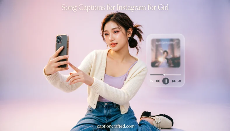 Song Captions for Instagram for Girl
