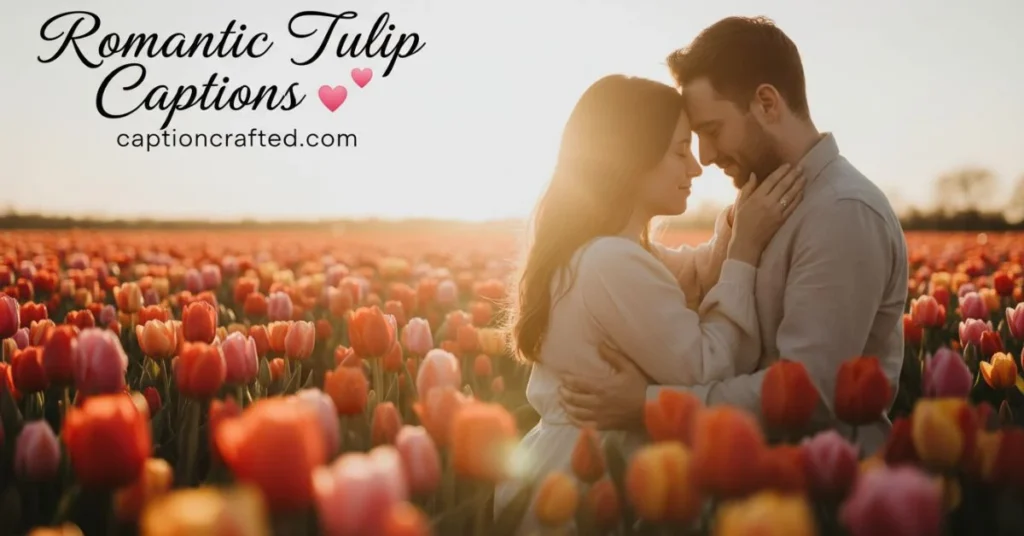 Tulip Captions for Couples