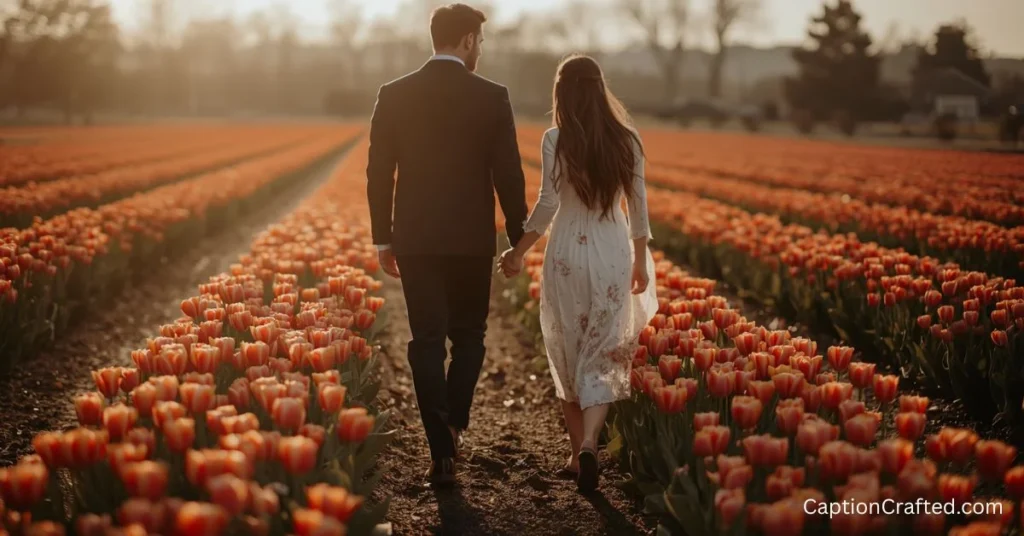 Tulip Captions for Couples