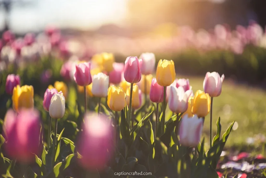 Tulip Captions for Instagram (Aesthetic Pack)