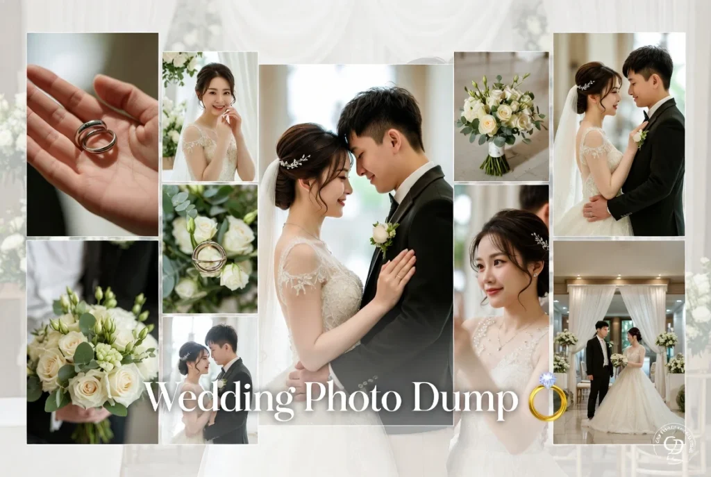 Wedding Photo Dump Captions for Instagram