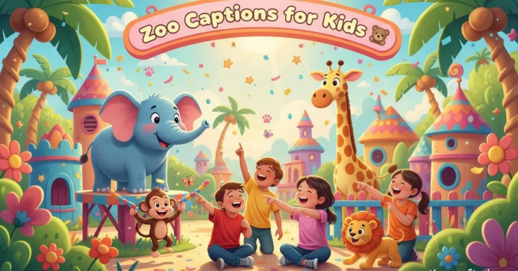 Zoo Captions for Kids
