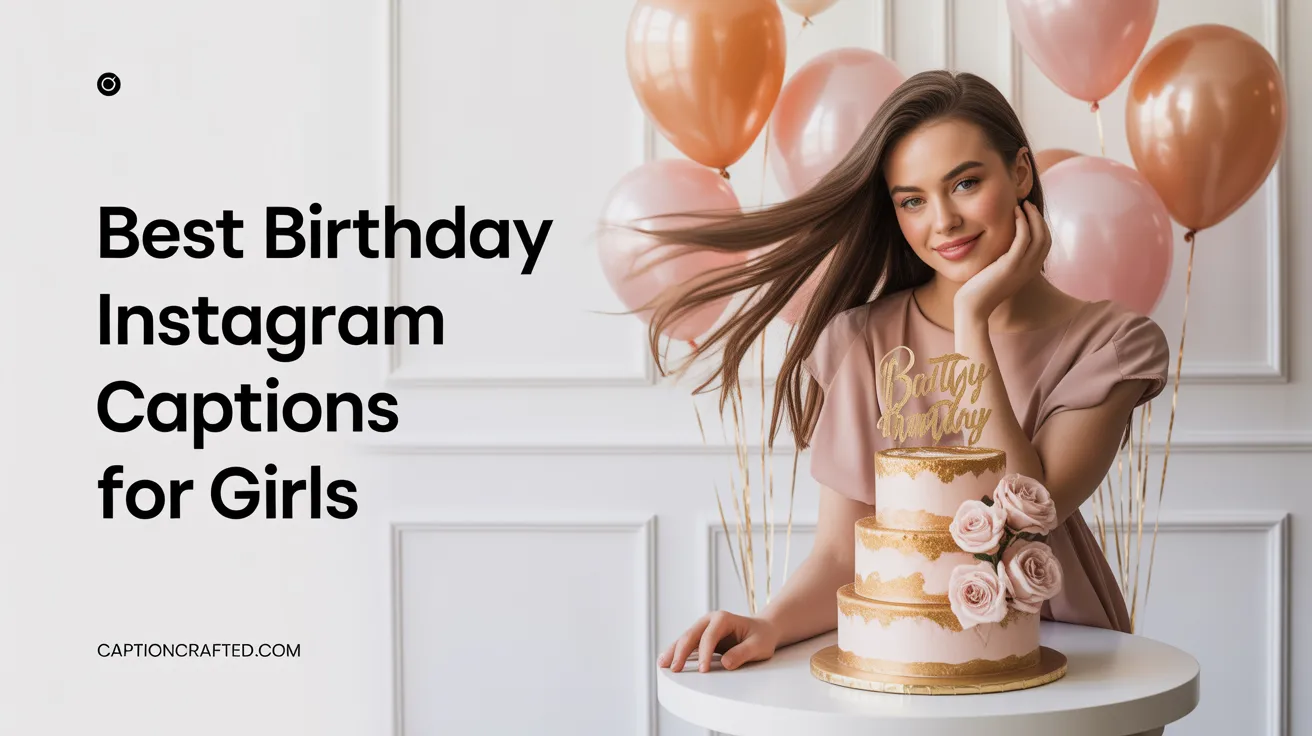 Birthday Instagram Captions For Girls