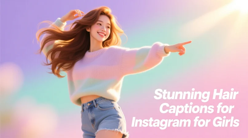 Hair Captions For Instagram For Girls