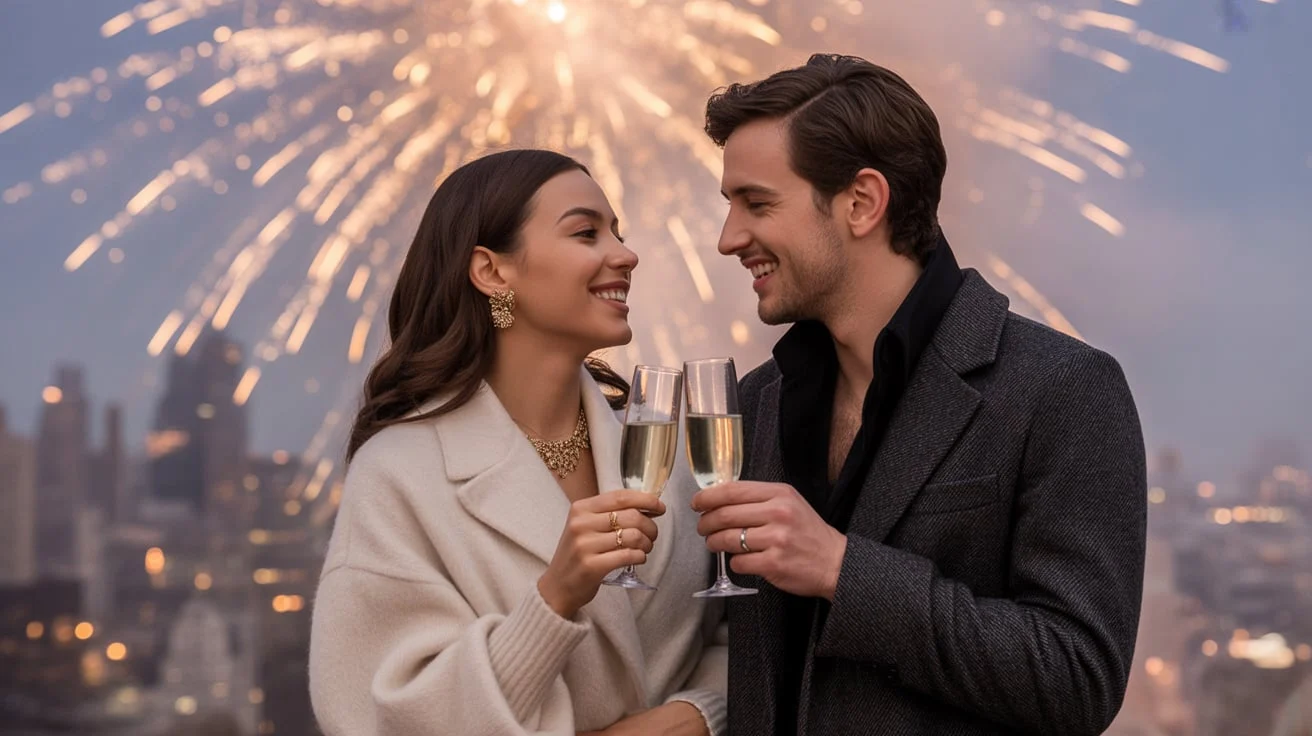 new year's eve with boyfriend instagram captions