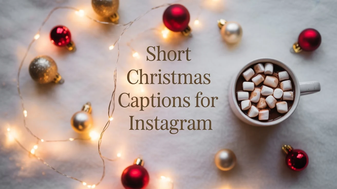 Short Christmas Captions For Instagram