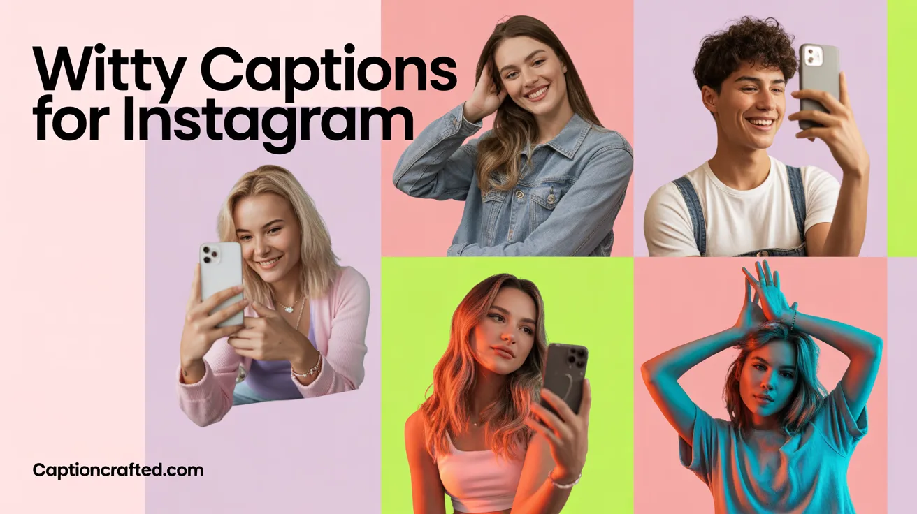 Witty Captions For Instagram