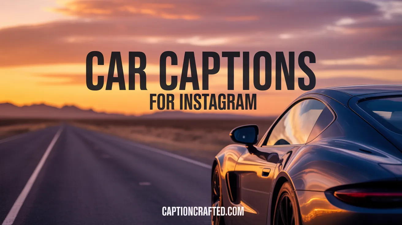 car captions for instagram