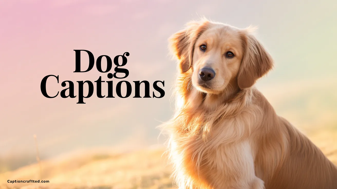 dog captions for instagram