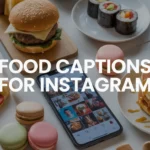 food captions for instagram