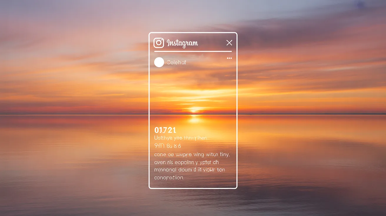 sunset captions for instagram