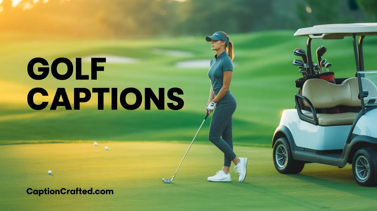 golf captions for instagram