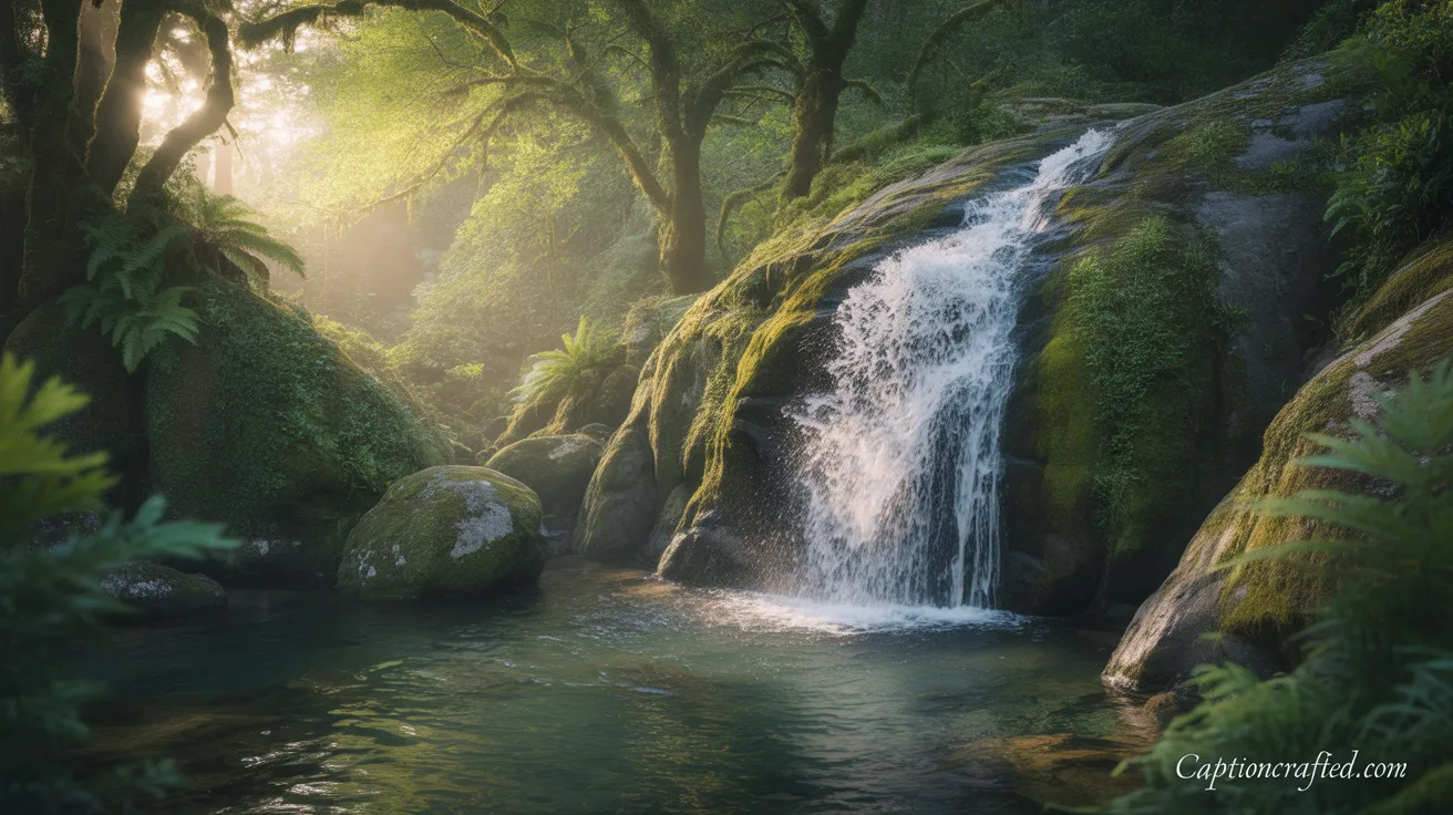 waterfall captions for instagram