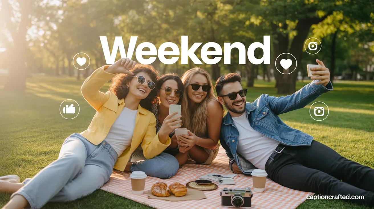 Weekend Captions for Instagram