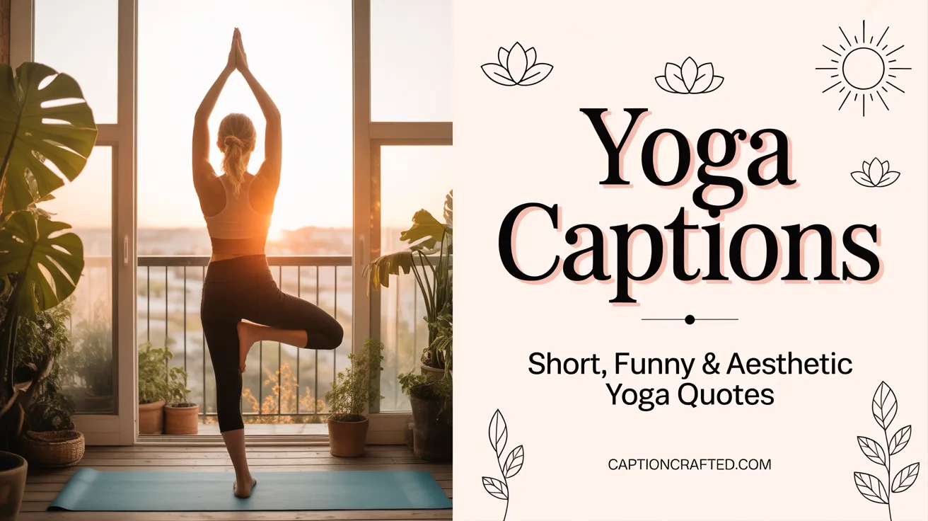 yoga captions for instagram