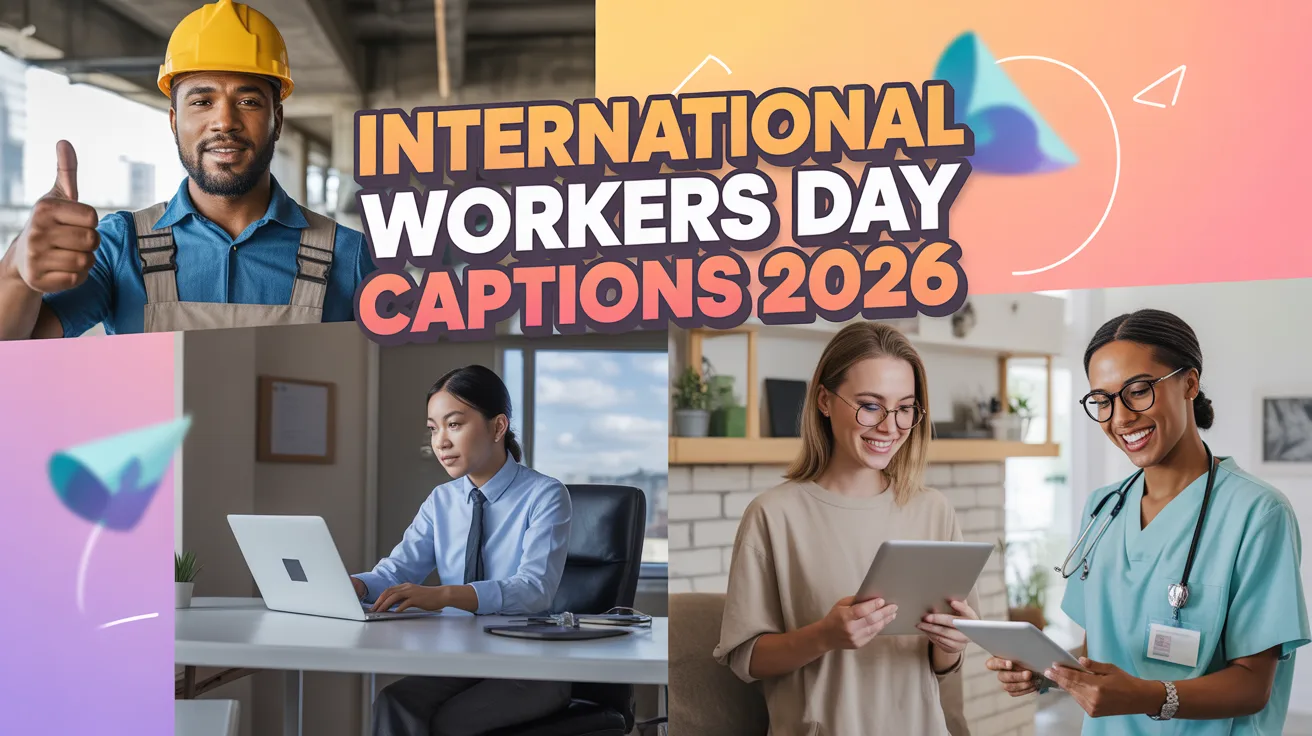 International Workers Day captions