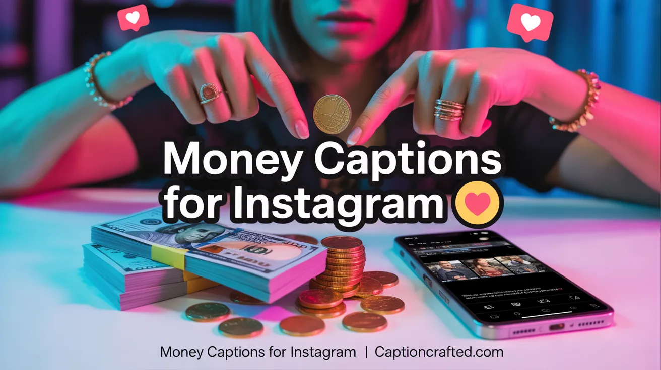 money captions for instagram