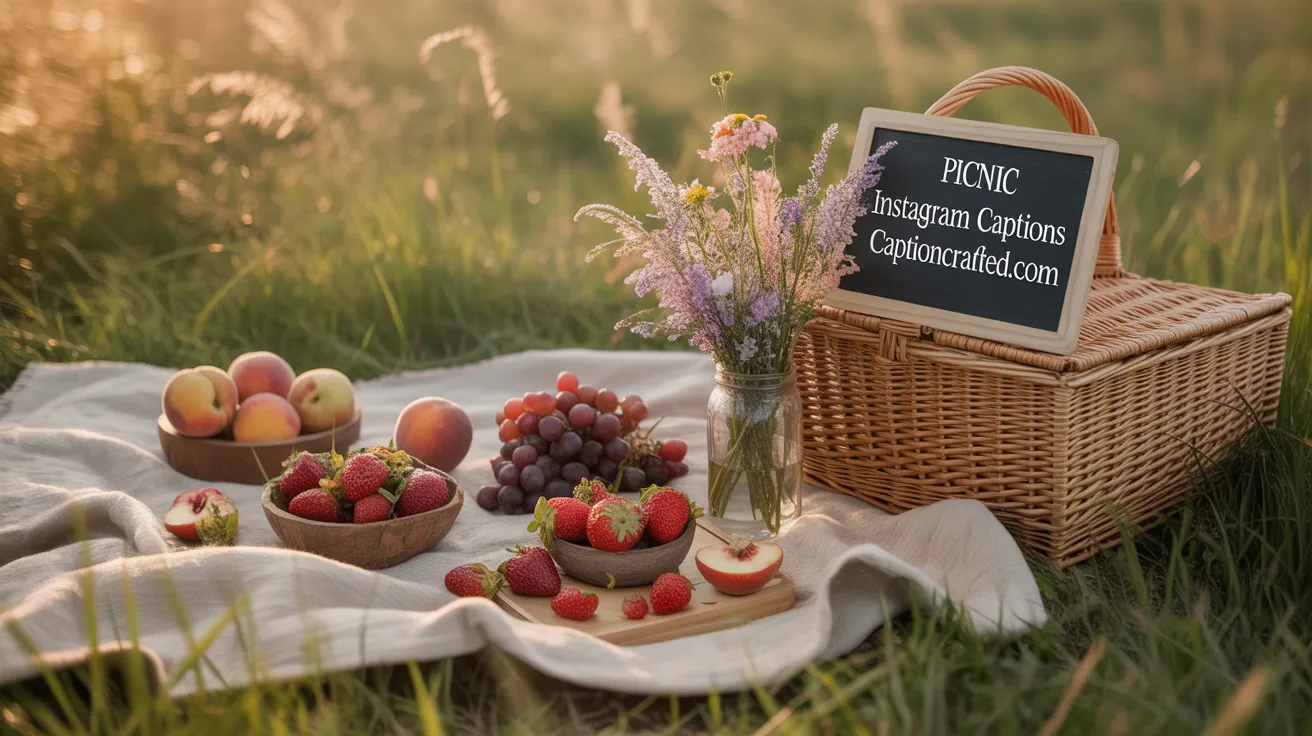 Picnic Instagram Captions