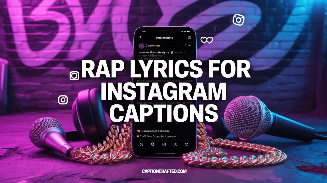 rap lyrics for instagram captions