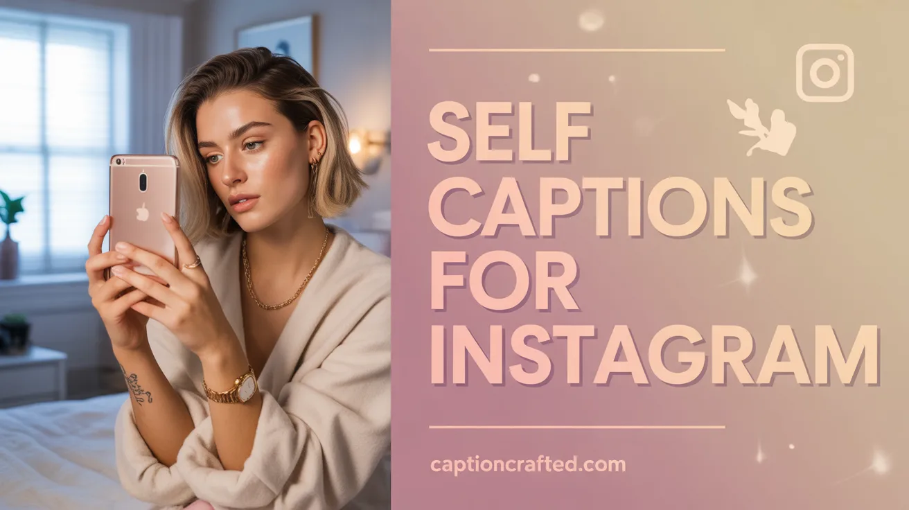 self captions for instagram