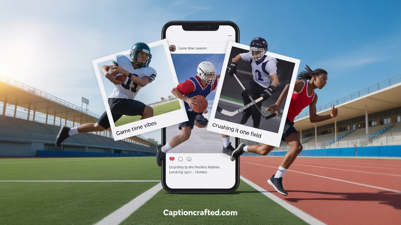 short sports captions for instagram
