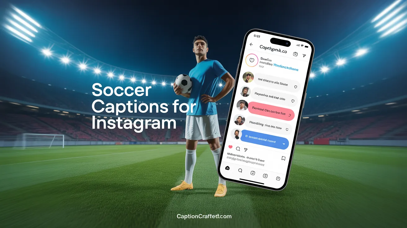soccer captions for instagram