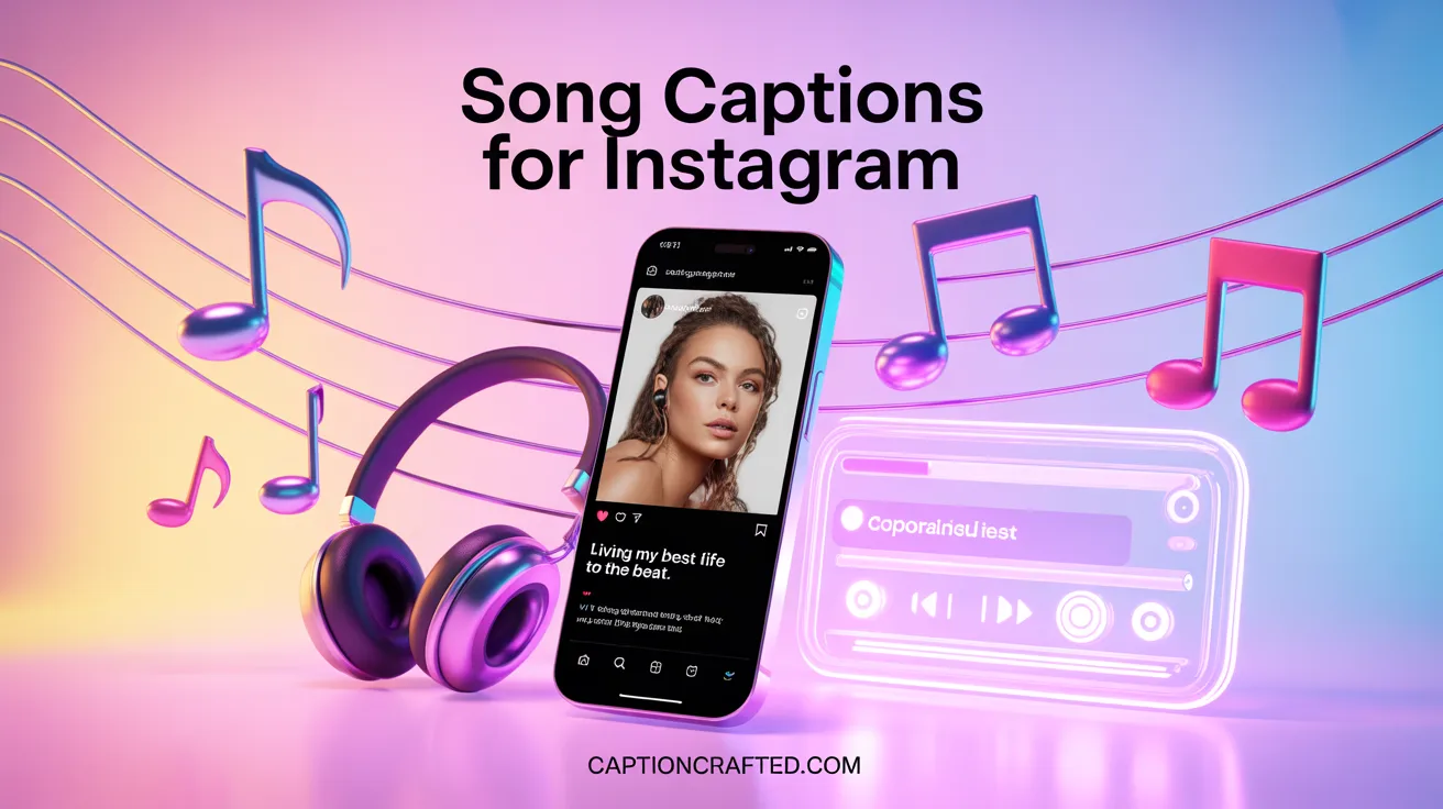 song captions for instagram