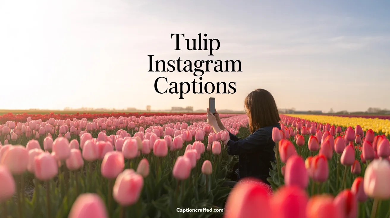 Tulip Instagram Captions